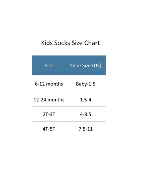 hanes infant socks|hanes kids sock size chart.